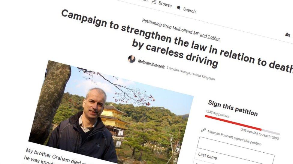 change.org campaign page