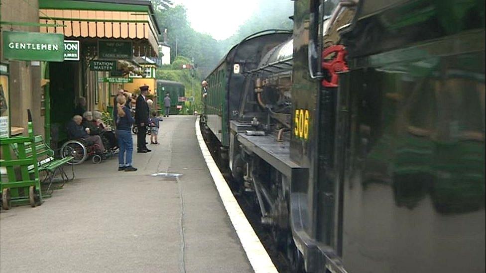 Alresford Station on the Watercress Line