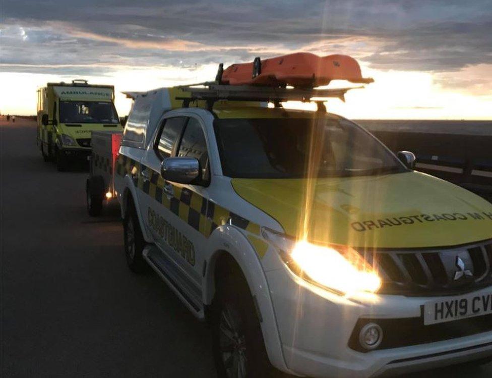 Wirral Coastguard van