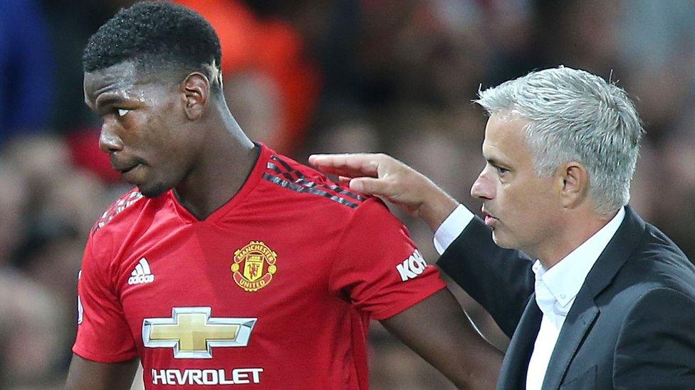 Mourinho and Pogba