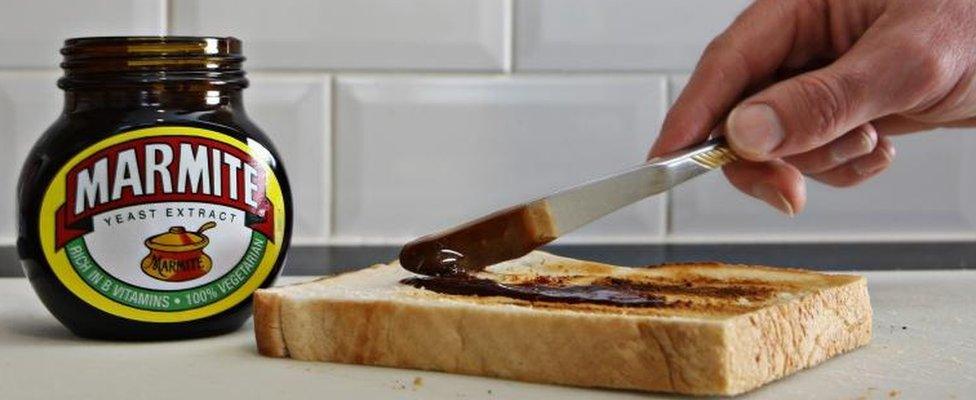 Marmite on toast