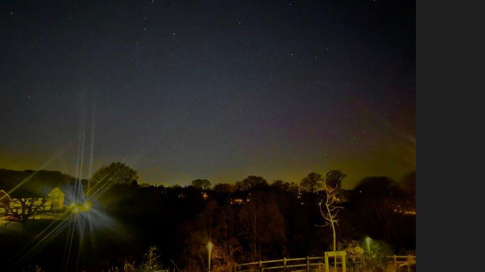 Aurora Borealis in Bursledon