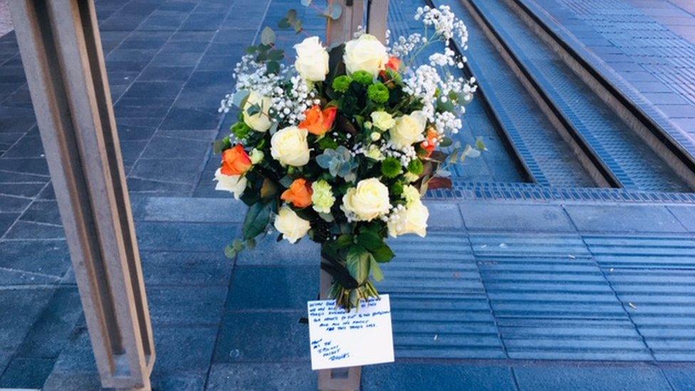 Flowers at Ipswich Cornhill