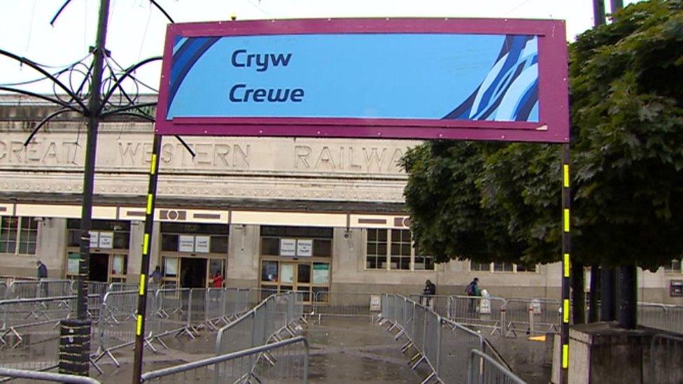 New queuing system trial at Cardiff Central train station