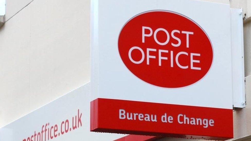 Post Office sign