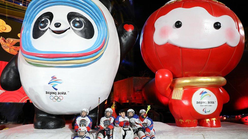 Mascots for Beijing Games