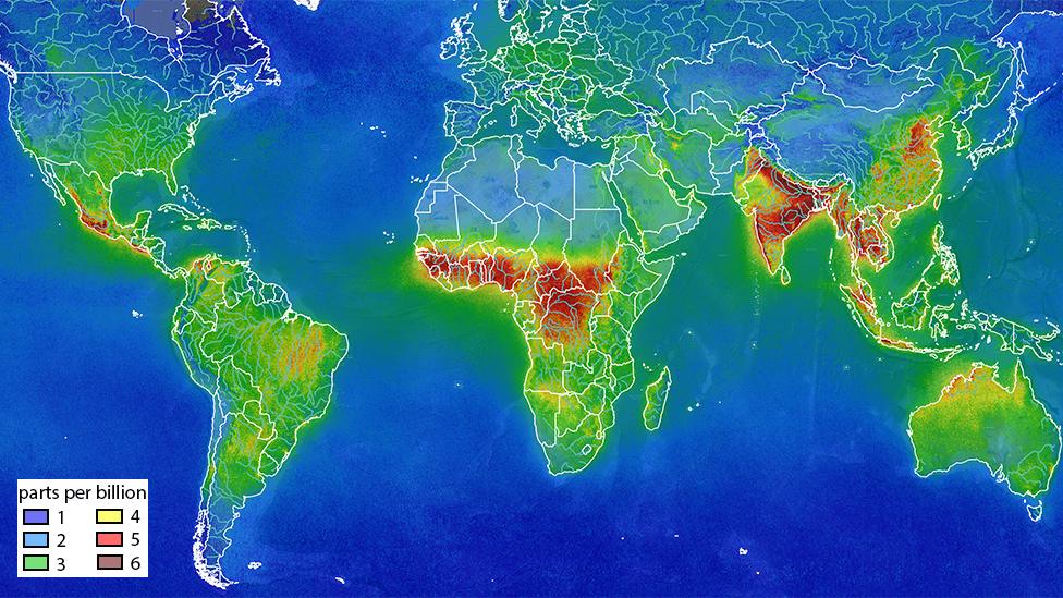 Global map