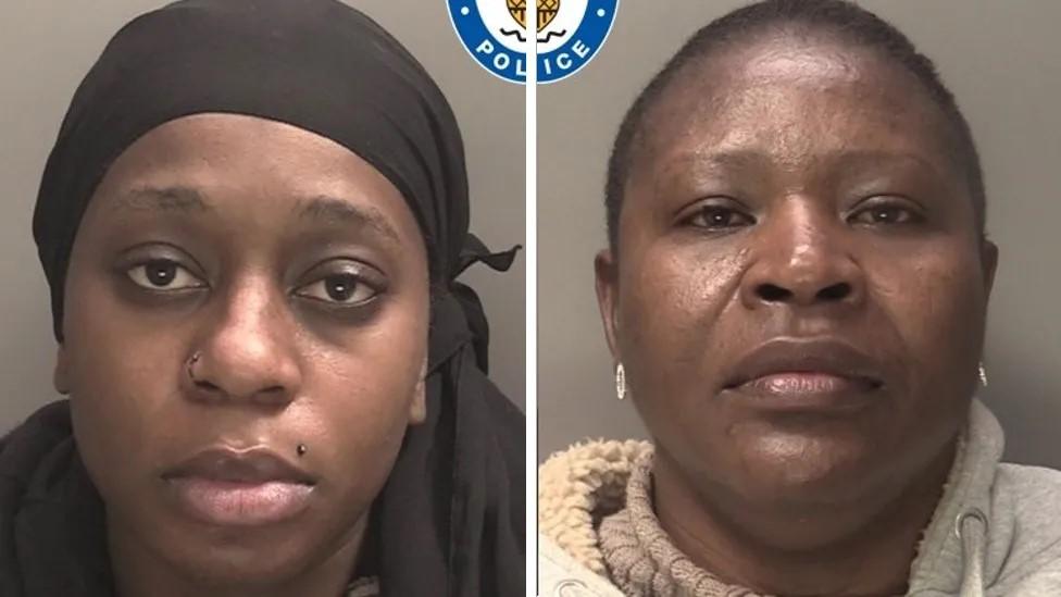 Ame Tunkara (left) and Bridget Aideyan were jailed for four months