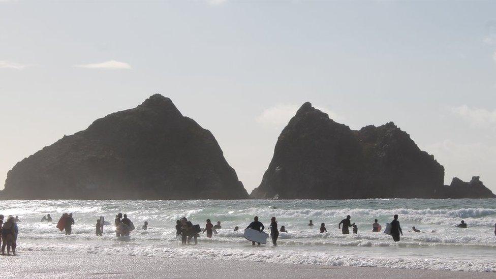 Holywell Bay