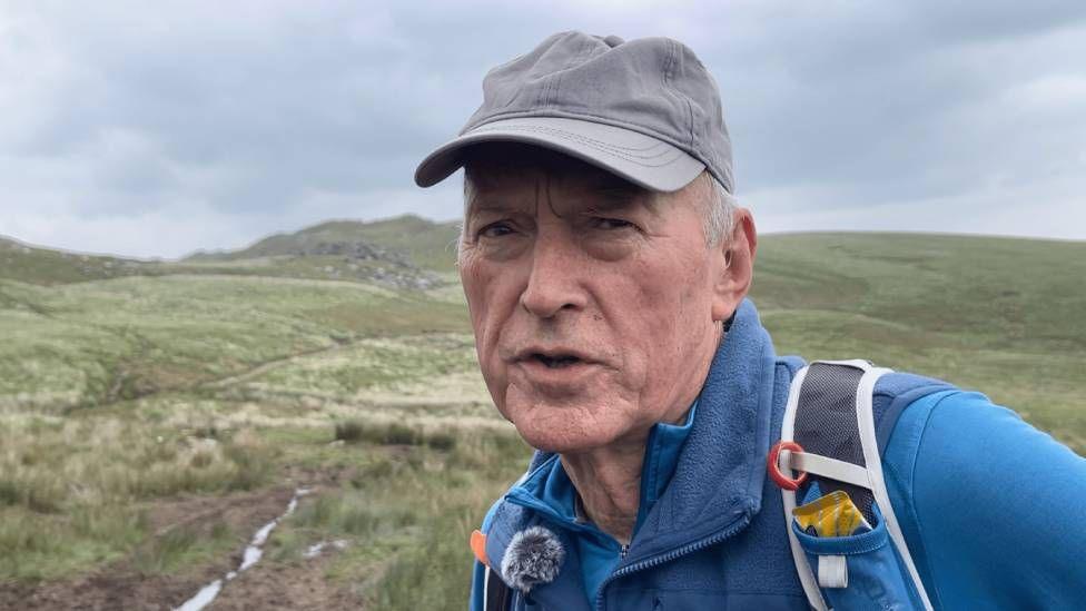 A photo of Alun Davies, a member of the Cambrian Mountains Society