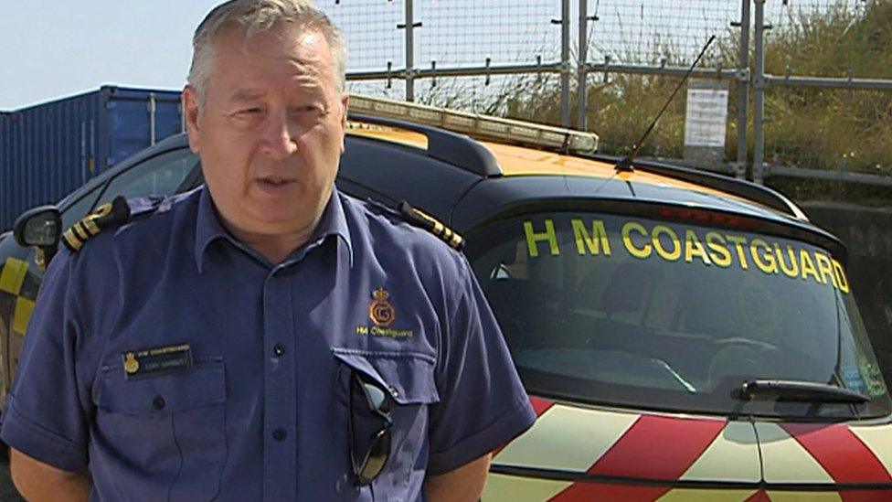 Tony Garbutt, UK Coastguard