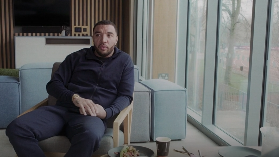 Troy Deeney in the documentary