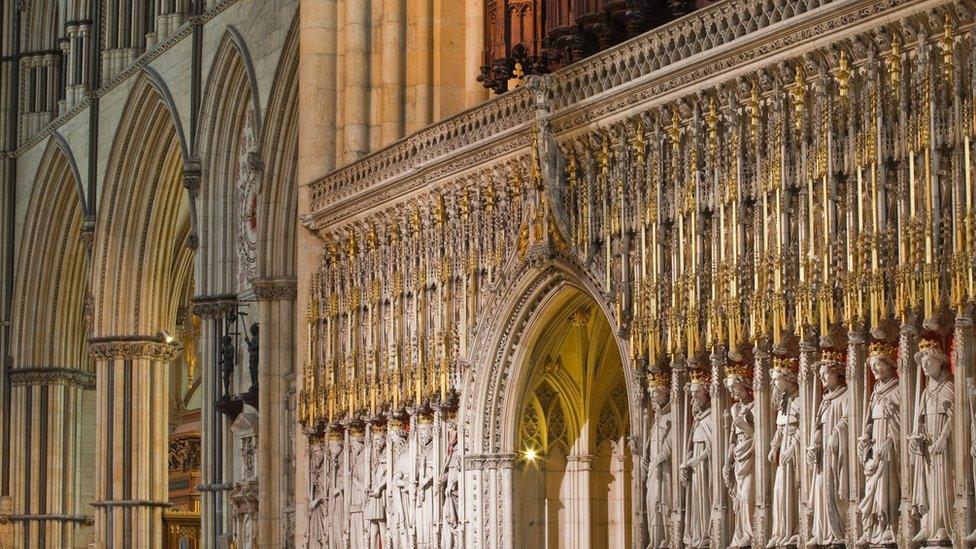 York Minster interior