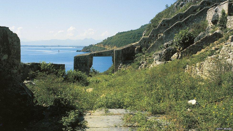 Ruins of Picolet Fortress near Cap Haitien