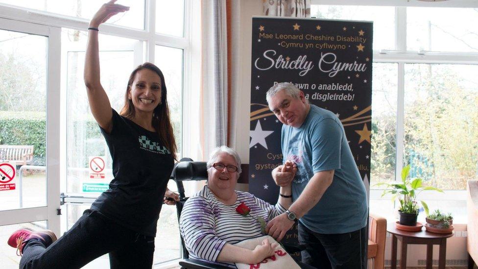 Organiser Rashmi with finalists Gordon and Julie