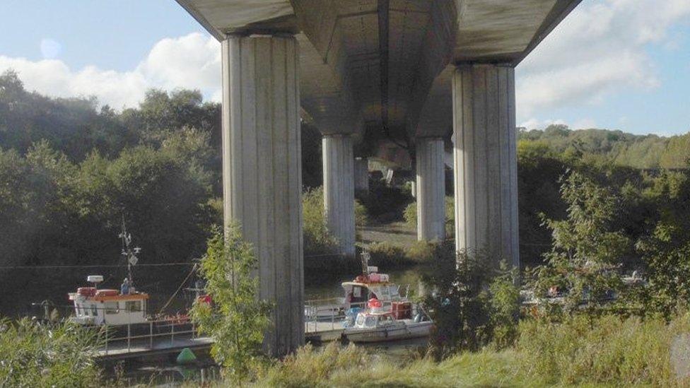 River Ely and flyover