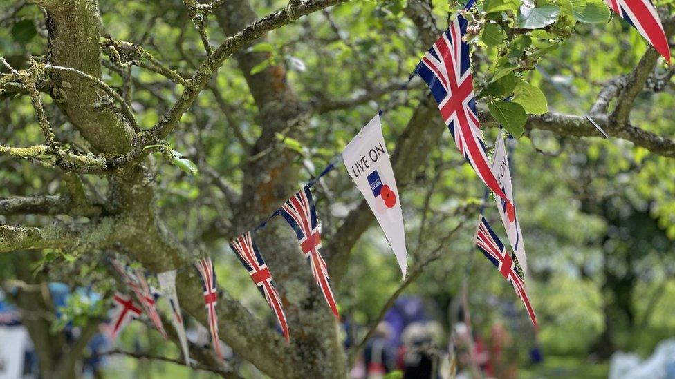 Platinum Jubilee bunting