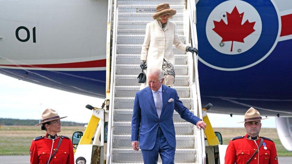 The Prince of Wales and the Duchess of Cornwall