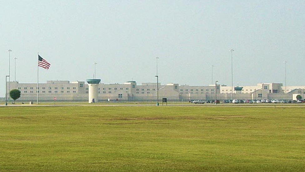 The Beaumont prison facility in the US state of Texas