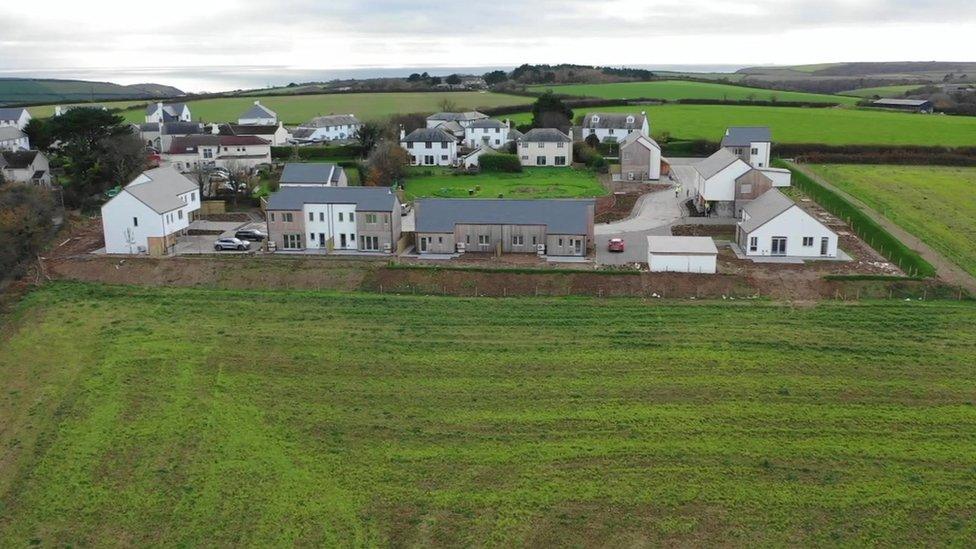 The site in St Ann's Chapel