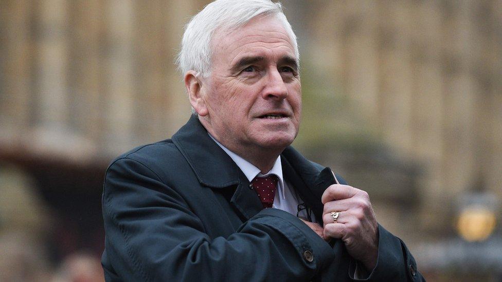 Shadow Chancellor John McDonnell