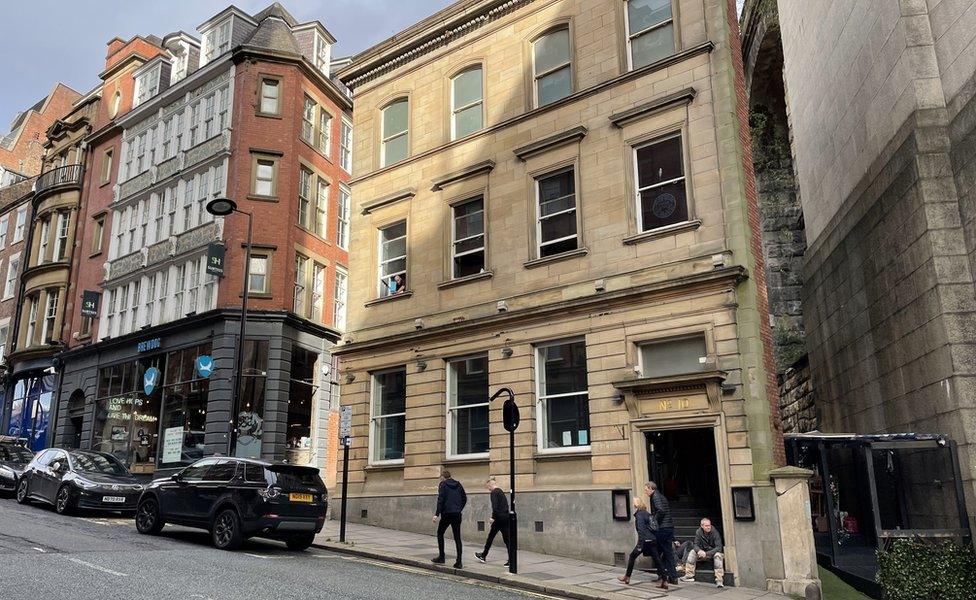 The former Pizza Express on Dean Street, Newcastle city centre