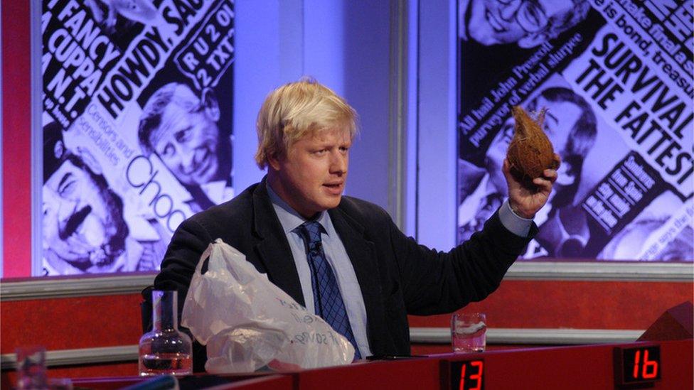 Boris Johnson on Have I Got News for You