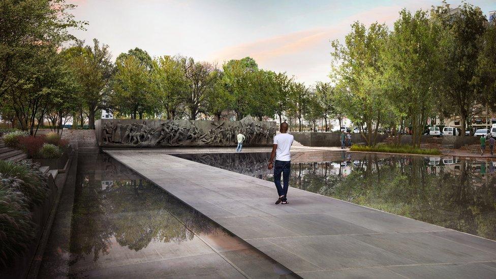 Visualization of memorial concept