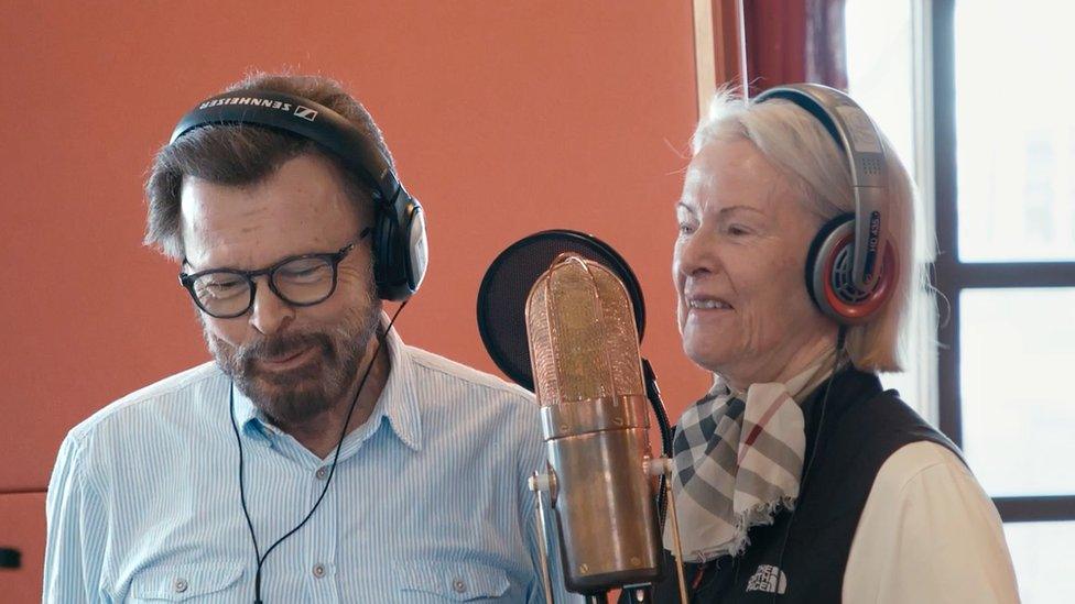 Abba in the studio