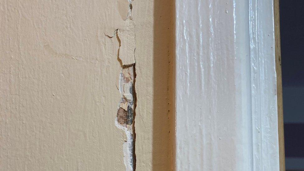 Cracks in the wall