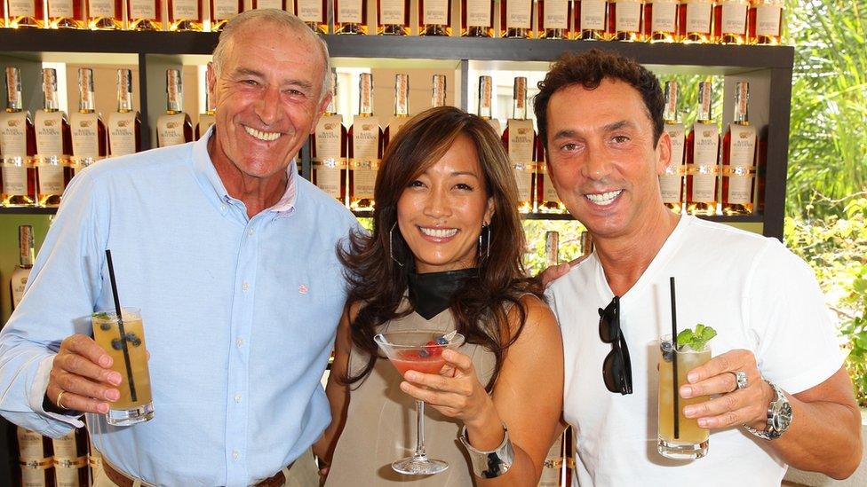 Len Goodman, Carrie Ann Inaba and Bruno Tonioli