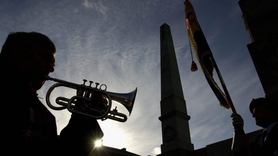 Remembrance service in York