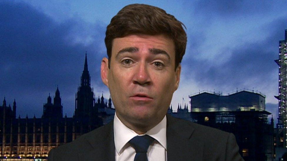 Greater Manchester mayor Andy Burnham