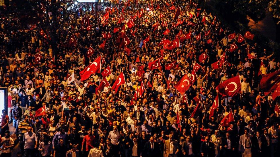 Anti-PKK protest in Istanbul, 8 Sep 15