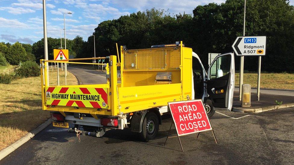 Road closure