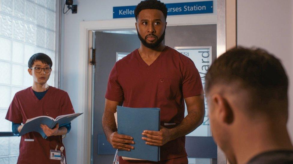 A Holby City scene