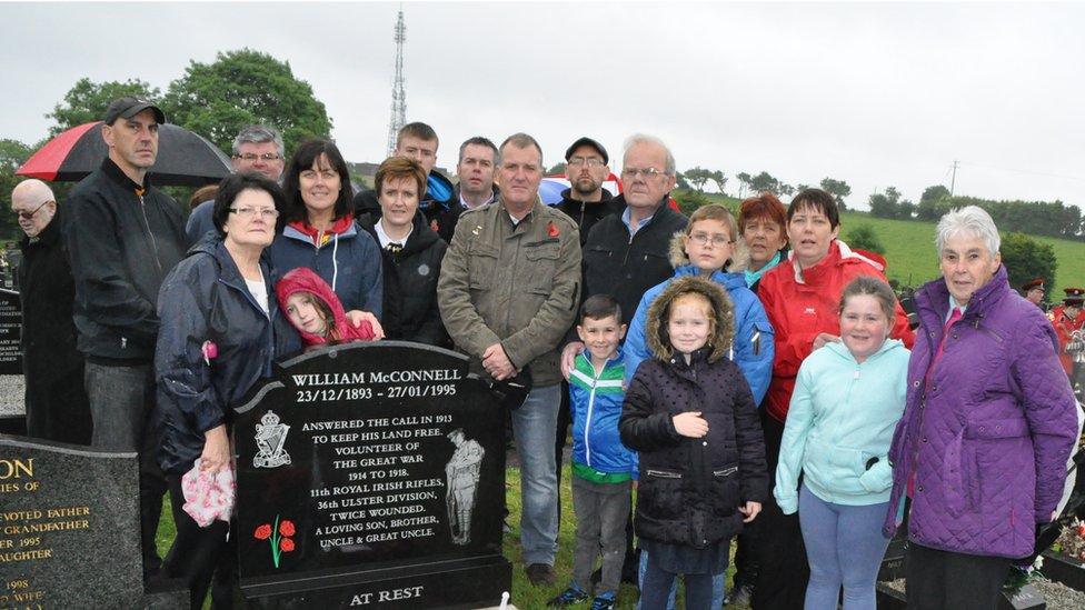 William McConnell commemoration