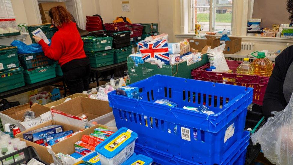 Food bank - library picture