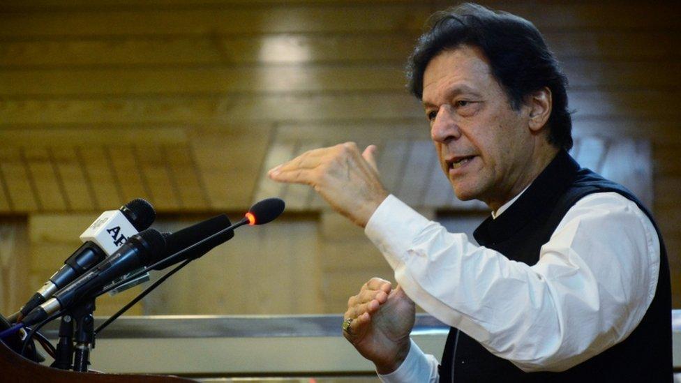 Imran Khan addressed the Azad Kashmir parliament on Pakistan's 72nd Independence Day