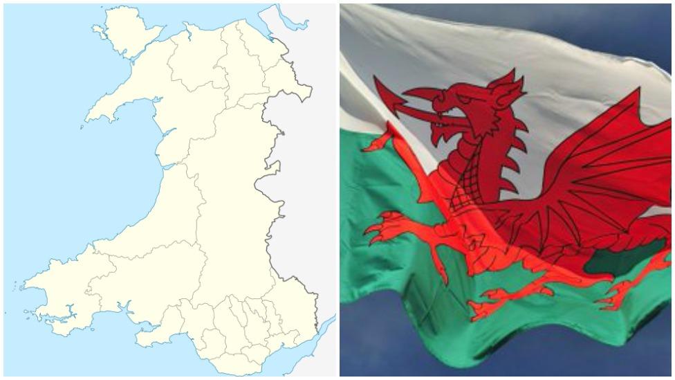 area of wales