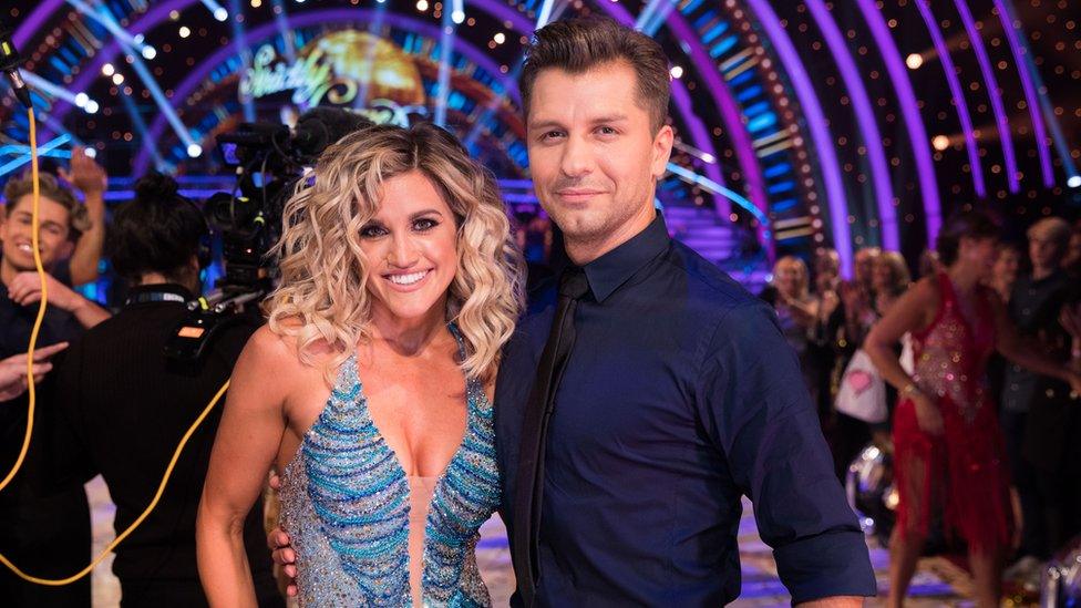 Ashley Roberts and Pasha Kovalev