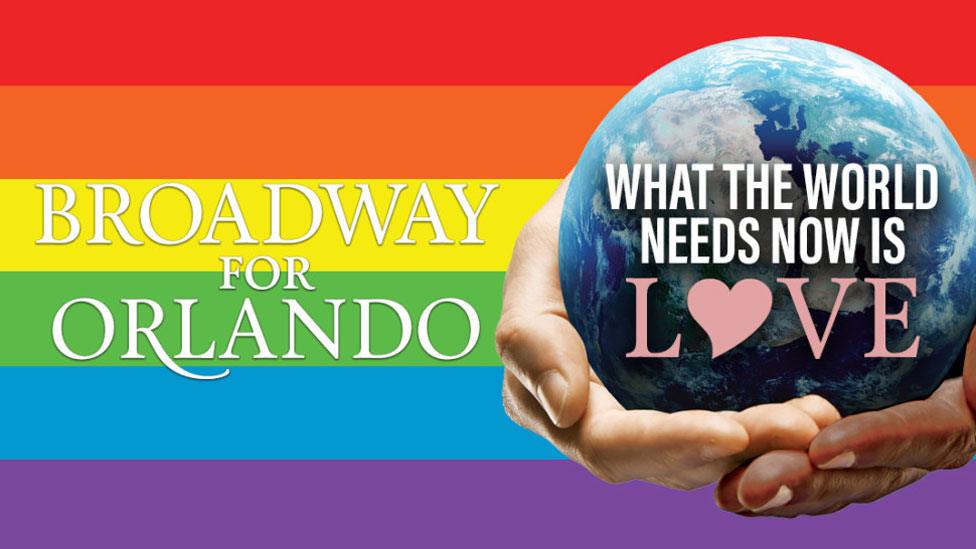 Broadway for Orlando artwork