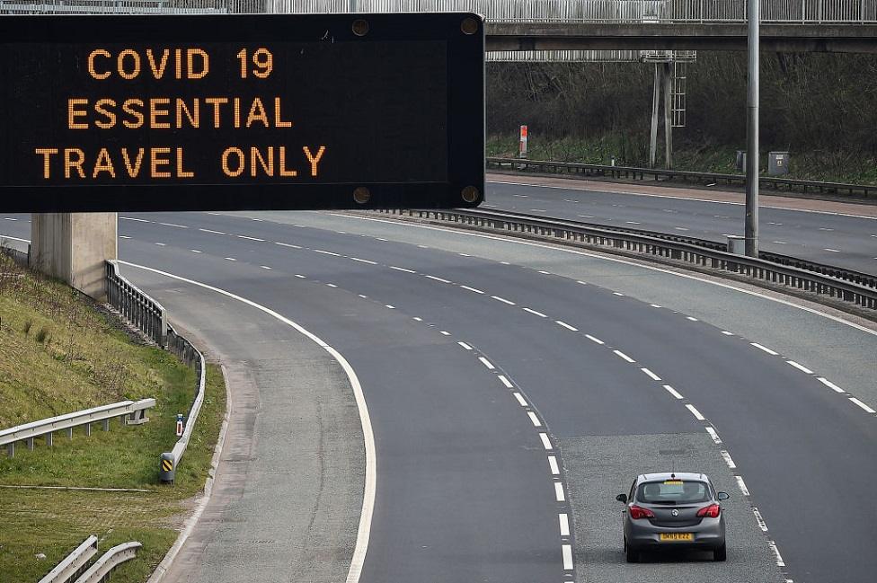 Empty motorway