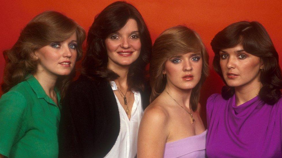 Linda, Anne, Bernie and Maureen Nolan