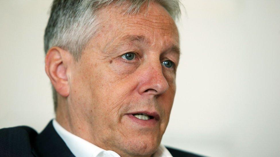 Northern Ireland First Minister Peter Robinson