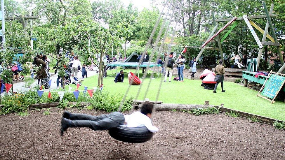 Triangle Adventure Playground