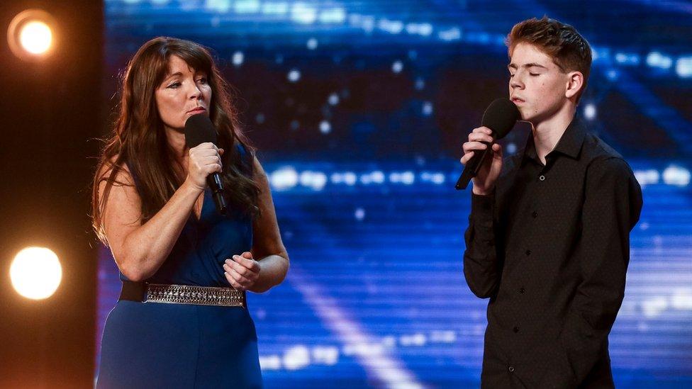 Mel & Jamie, who will perform in this year's final of Britain's Got Talent.