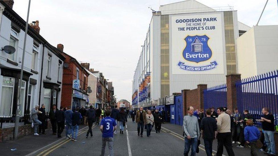 Everton's Goodison stadium