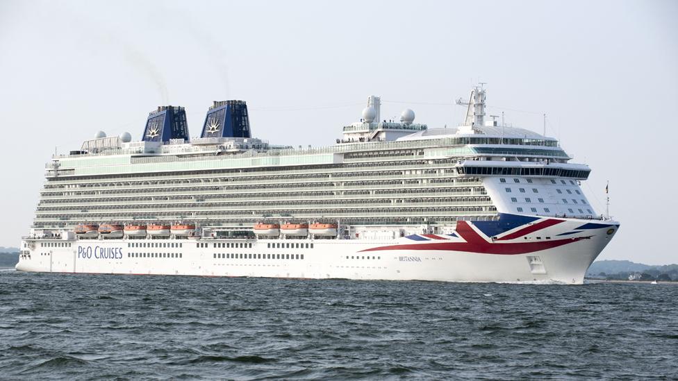 Britannia cruise ship