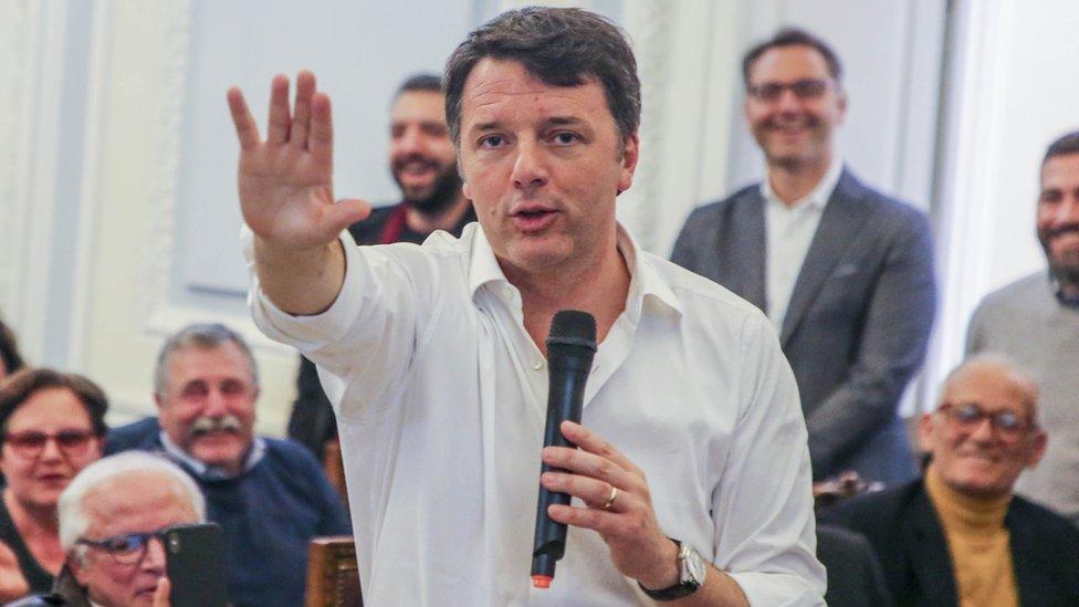 File pic of Matteo Renzi